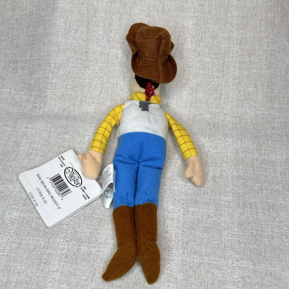 Toy Story Woody Buzz Light Year Alien The Disney Store Bean Bag Plush Set of 3